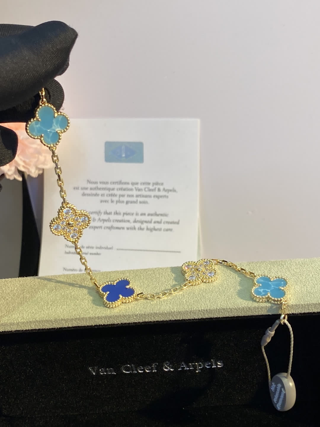 Van Cleef & Arpels Alhambra Chain Necklace